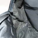 PRADA Backpack Nylon Black Silver Auth bs27459-24