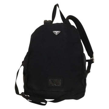 PRADA Backpack Nylon Black Silver Auth bs27459 - 0