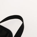 PRADA Backpack Nylon Black Silver Auth bs27459-14