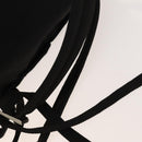 PRADA Backpack Nylon Black Silver Auth bs27459-8