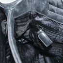 PRADA Sports Tote Bag Canvas Beige Black Auth bs27461-18