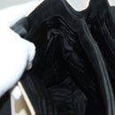 PRADA Sports Tote Bag Canvas Beige Black Auth bs27461-21