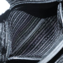 PRADA Sports Tote Bag Canvas Beige Black Auth bs27461-23