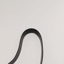 BALLY Shoulder Bag Canvas Leather 3Set Bordeaux Black white Auth bs27462-13