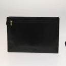 BALLY Shoulder Bag Canvas Leather 3Set Bordeaux Black white Auth bs27462-2