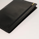 BALLY Shoulder Bag Canvas Leather 3Set Bordeaux Black white Auth bs27462-5