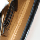 BALLY Shoulder Bag Canvas Leather 3Set Bordeaux Black white Auth bs27462-8