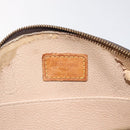 LOUIS VUITTON Monogram Trousse Demi Ronde Cosmetic Pouch M47520 LV Auth bs27472-9