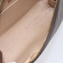 LOUIS VUITTON Monogram Trousse Demi Ronde Cosmetic Pouch M47520 LV Auth bs27472-10