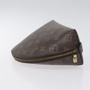 LOUIS VUITTON Monogram Trousse Demi Ronde Cosmetic Pouch M47520 LV Auth bs27472-4