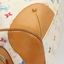 LOUIS VUITTON Monogram Multicolor Claudia Hand Bag White M40193 LV Auth bs27477-15