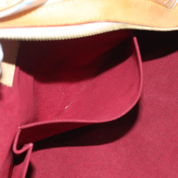 LOUIS VUITTON Monogram Multicolor Claudia Hand Bag White M40193 LV Auth bs27477