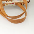 LOUIS VUITTON Monogram Multicolor Claudia Hand Bag White M40193 LV Auth bs27477-7