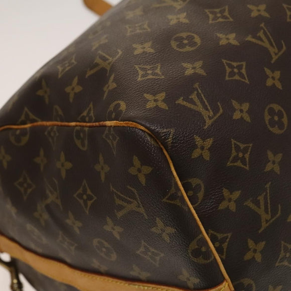 LOUIS VUITTON Monogram Keepall Bandouliere 55 Boston Bag M41414 LV Auth bs27495