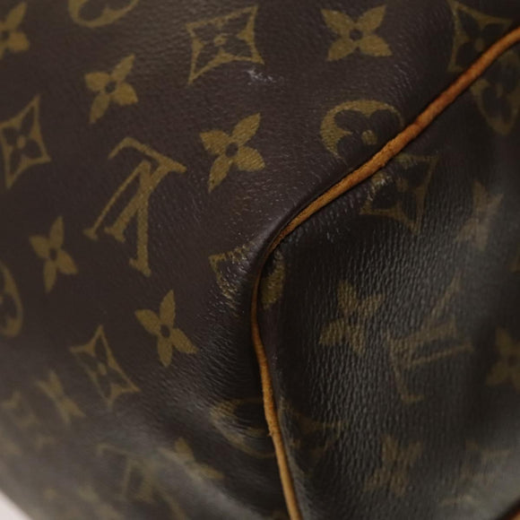 LOUIS VUITTON Monogram Keepall Bandouliere 55 Boston Bag M41414 LV Auth bs27495