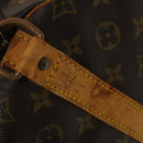 LOUIS VUITTON Monogram Keepall Bandouliere 55 Boston Bag M41414 LV Auth bs27495-21