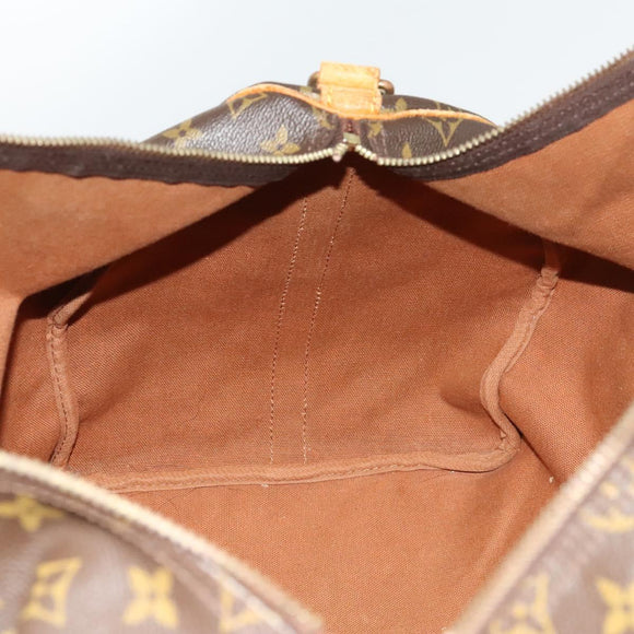 LOUIS VUITTON Monogram Keepall Bandouliere 55 Boston Bag M41414 LV Auth bs27495