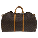 LOUIS VUITTON Monogram Keepall Bandouliere 55 Boston Bag M41414 LV Auth bs27495-13