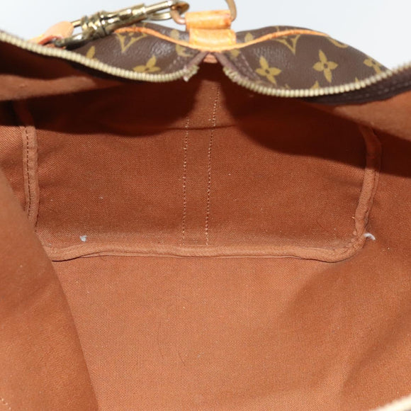 LOUIS VUITTON Monogram Keepall Bandouliere 55 Boston Bag M41414 LV Auth bs27495