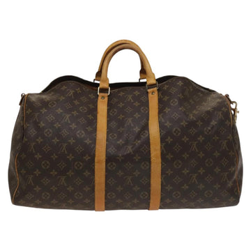 LOUIS VUITTON Monogram Keepall Bandouliere 55 Boston Bag M41414 LV Auth bs27495 - 0