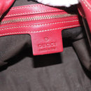 GUCCI Shoulder Bag Leather Red Gold 189840 001364 Auth bs27504-18