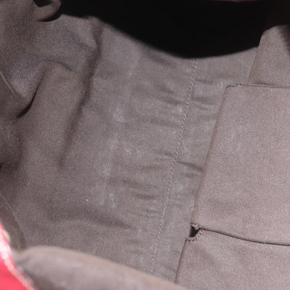 GUCCI Shoulder Bag Leather Red Gold 189840 001364 Auth bs27504