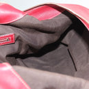 GUCCI Shoulder Bag Leather Red Gold 189840 001364 Auth bs27504-19