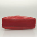 GUCCI Shoulder Bag Leather Red Gold 189840 001364 Auth bs27504-5