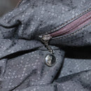 GUCCI Bamboo Hand Bag Nylon 2way Brown Silver 001 1553 1577 Auth bs27505-22