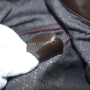 GUCCI Bamboo Hand Bag Nylon 2way Brown Silver 001 1553 1577 Auth bs27505-10