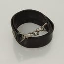 GUCCI Bamboo Hand Bag Nylon 2way Brown Silver 001 1553 1577 Auth bs27505-11