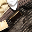 PRADA Chain Backpack Nylon Khaki Gold Auth bs27511-22