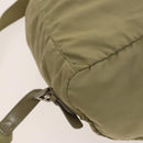 PRADA Backpack Nylon Khaki Silver Auth bs27513-18
