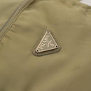 PRADA Backpack Nylon Khaki Silver Auth bs27513-19