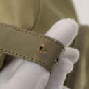 PRADA Backpack Nylon Khaki Silver Auth bs27513-8