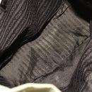 PRADA Backpack Nylon Khaki Silver Auth bs27513-11