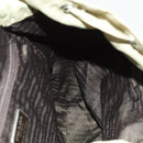 PRADA Backpack Nylon Khaki Silver Auth bs27513-22