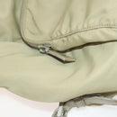 PRADA Backpack Nylon Khaki Silver Auth bs27513-26