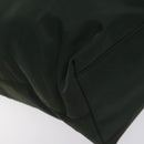 PRADA Tote Bag Nylon Green Silver Auth bs27520-11