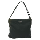 PRADA Tote Bag Nylon Green Silver Auth bs27520-2
