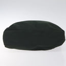 PRADA Tote Bag Nylon Green Silver Auth bs27520-9