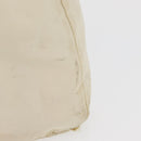 PRADA Hand Bag Nylon White Silver Auth bs27522-6