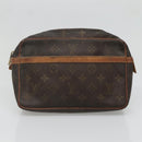 LOUIS VUITTON Monogram Clutch Bag 3Set LV Auth bs27528-10