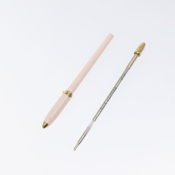 LOUIS VUITTON Mechanical Pencil Pen Pink LV Auth bs27529