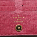 LOUIS VUITTON Monogram Portefeuille Adele Wallet Fuchsia M61269 LV Auth bs27531-17