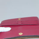 LOUIS VUITTON Monogram Portefeuille Adele Wallet Fuchsia M61269 LV Auth bs27531-19