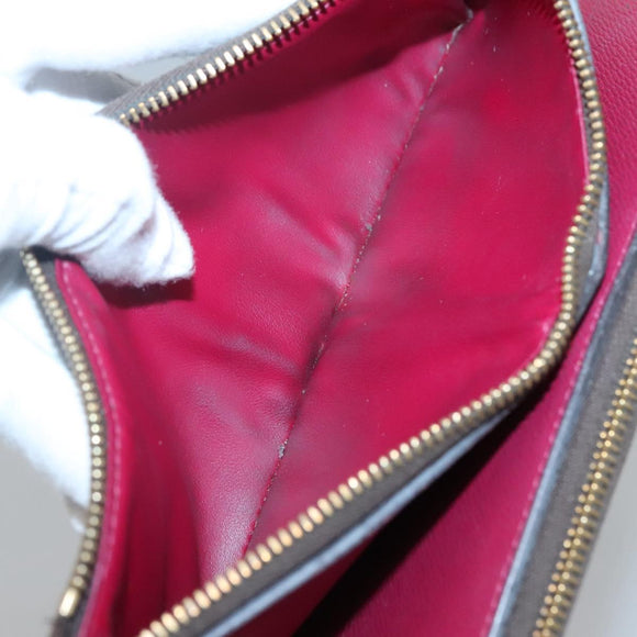 LOUIS VUITTON Monogram Portefeuille Adele Wallet Fuchsia M61269 LV Auth bs27531