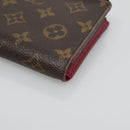 LOUIS VUITTON Monogram Portefeuille Adele Wallet Fuchsia M61269 LV Auth bs27531-14