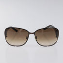 LOEWE Sunglasses plastic Brown Auth bs27533-2