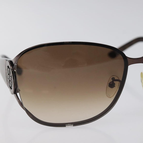 LOEWE Sunglasses plastic Brown Auth bs27533